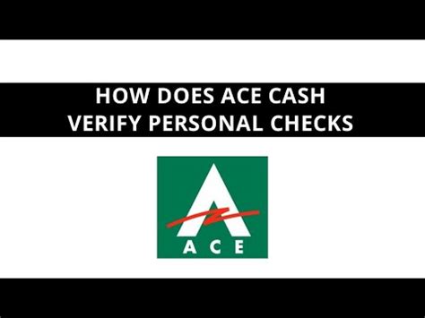 Ace Cash Check Limit
